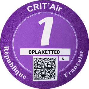 Crit’Air Sticker France | Digital Badge in 24h