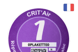 Environmental Badge France CritAir