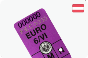 Environmental badge Austria EURO 6