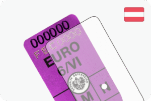 Environmental badge Austria EURO 6