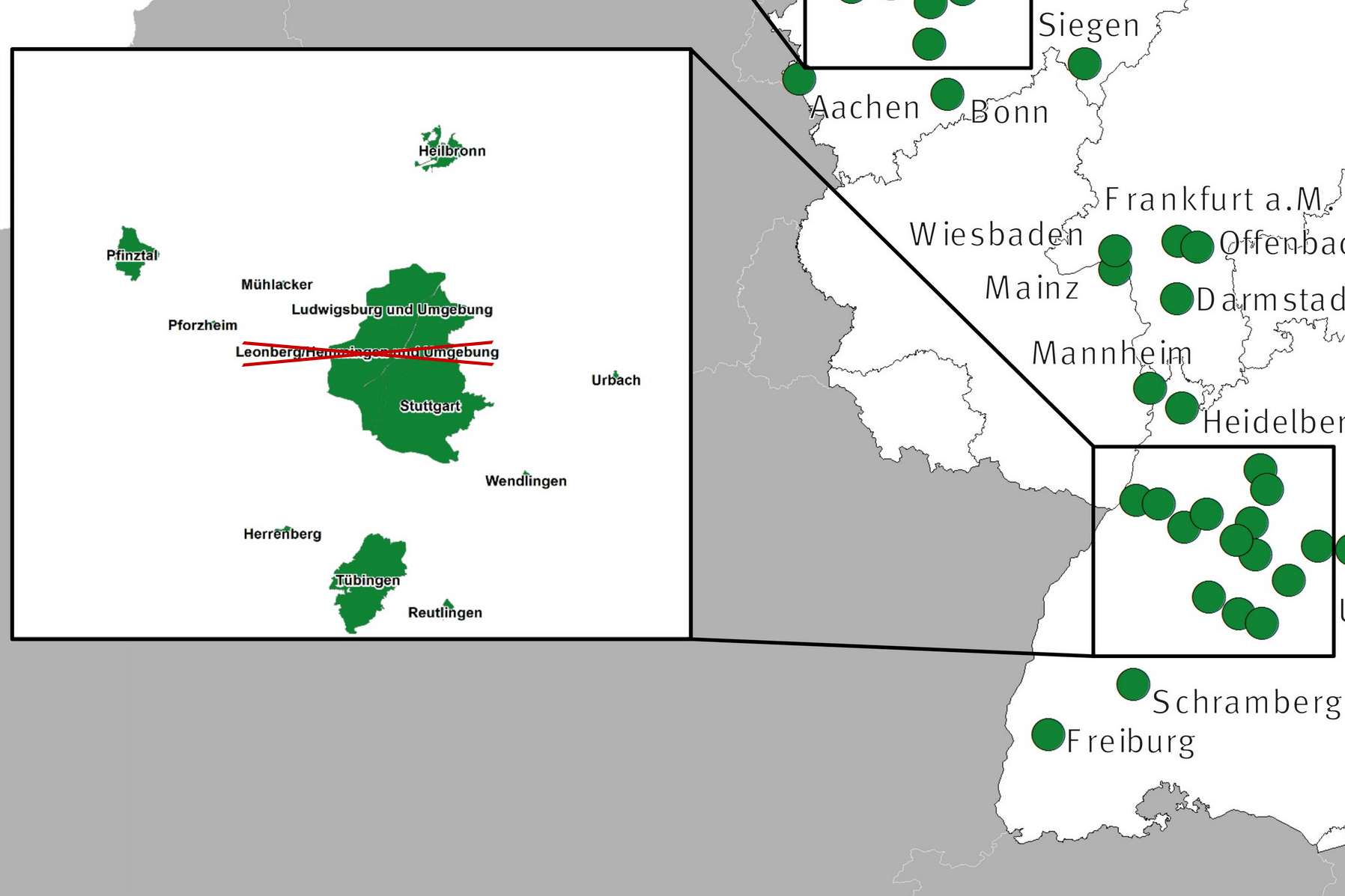 German Low Emission Zones 2026 Map Cities