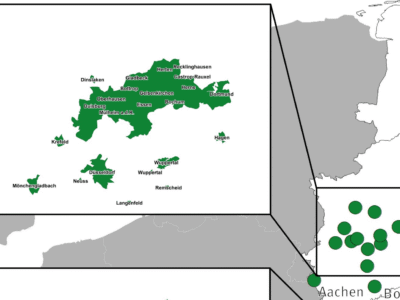 Map Umweltzonen Germany 2025