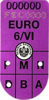 IG-L Austrian sticker EURO6