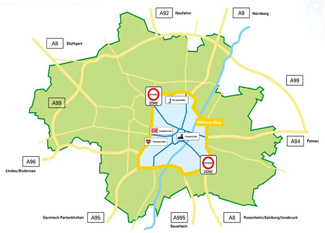 Germany Low Emission Zones Green Zones