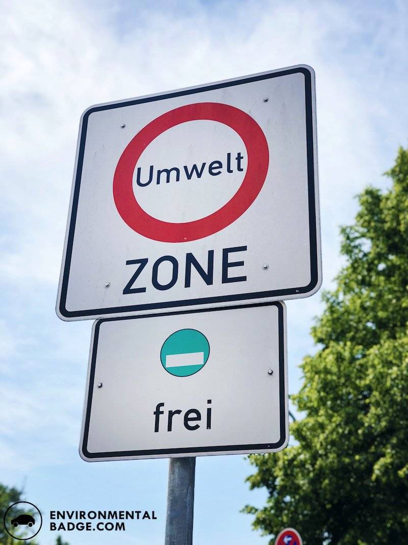 Environmental Badge Germany Umweltplakette